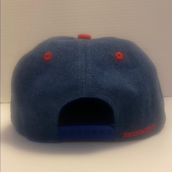 Toronto Blue Jays Denim Adjustable Snapback Baseball Hat Cap Presented by Honda - Picture 2 of 9